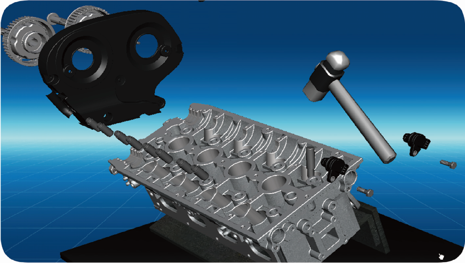 通用雪佛蘭科魯茲汽車(chē)仿真軟件