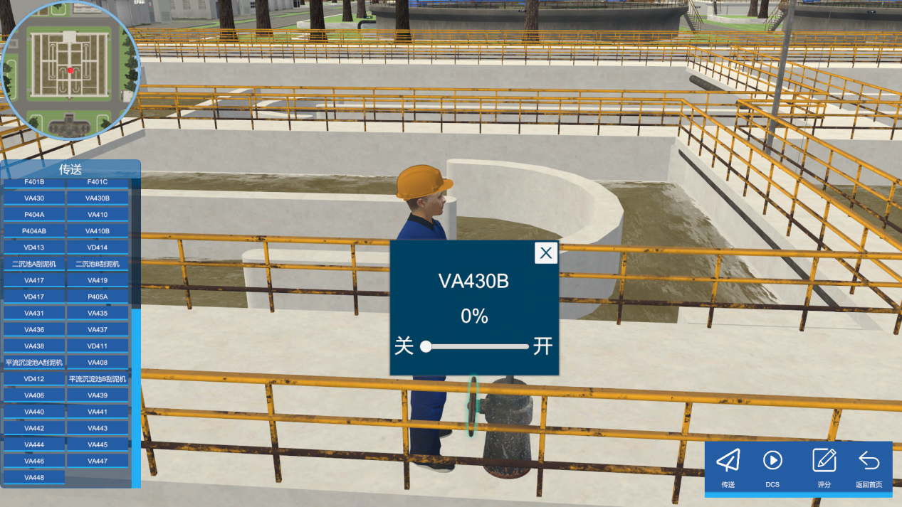 污水處理廠數字孿生系統